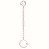 Adjustable Silicone Pacifier Clip with Anti-Drop Chain