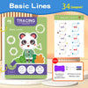 Reusable Magic Tracing Workbook for Kids with Pen and Eraser