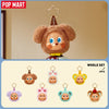 A set of six cute animal-themed earbud case covers featuring various colors and textures.