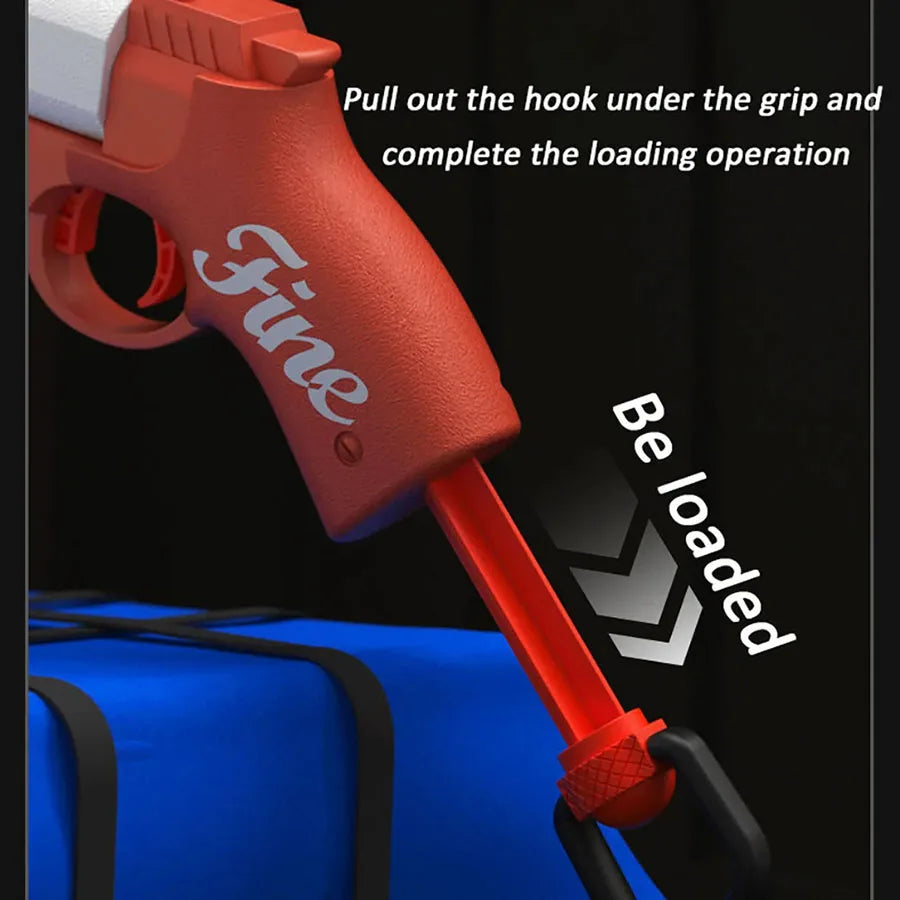 Shell-Ejecting Foam Blaster Pistol for Kids