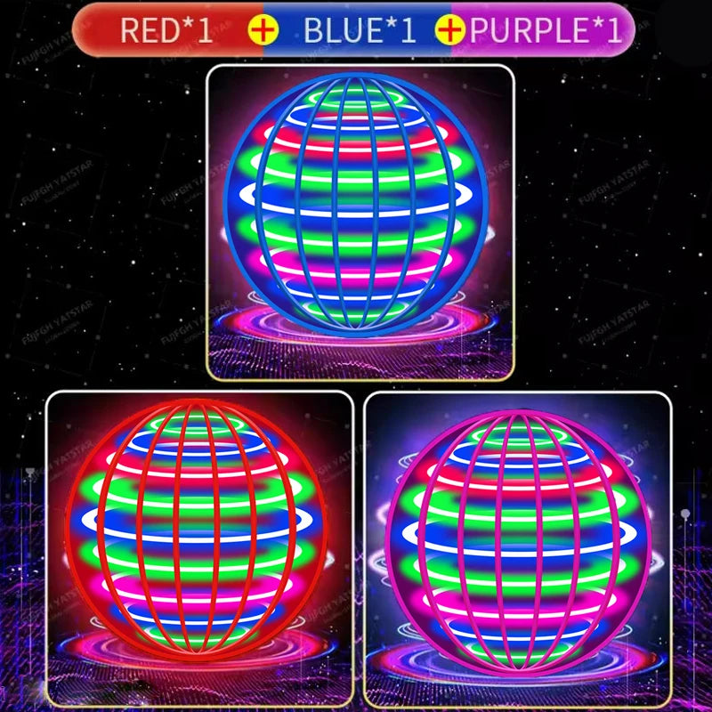 Flying Spinner UFO Ball with LED Lights