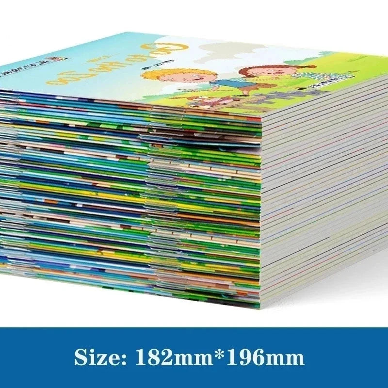 60-Book Set of English Learning Picture Books for Early Readers