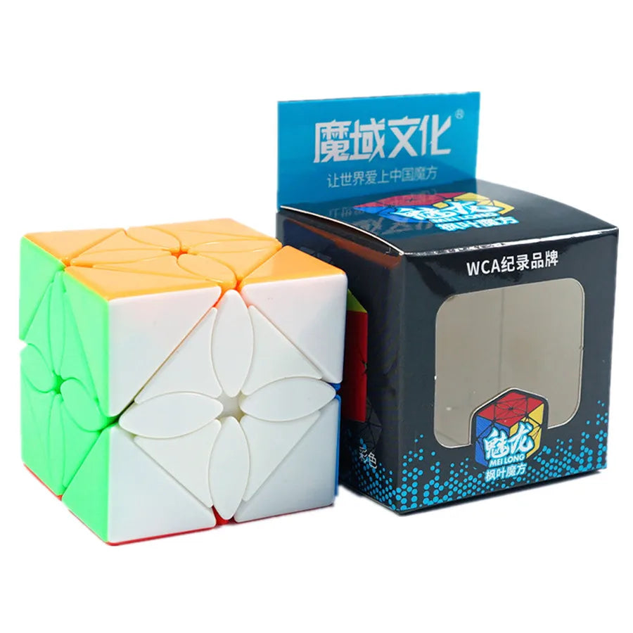 Alien-Shaped Speed Cube Puzzle - Professional Magic Cube Toy