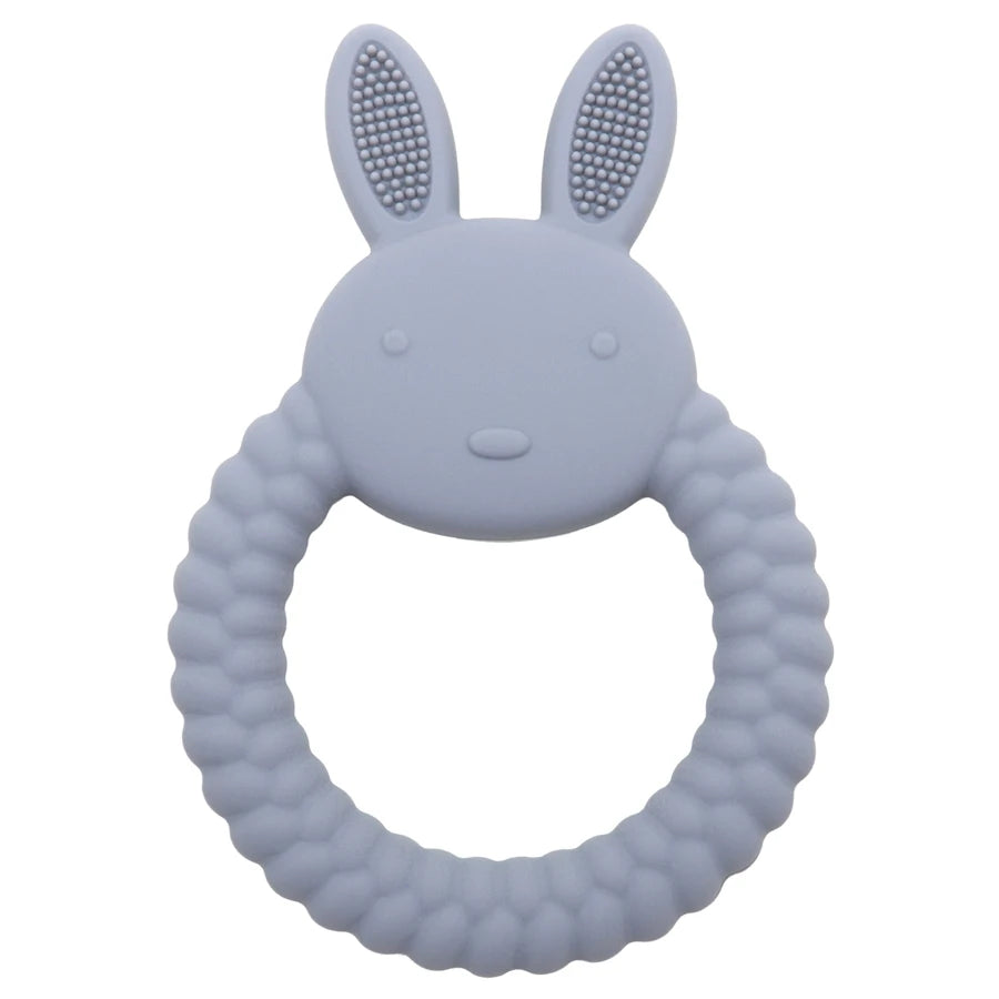 Cartoon Rabbit Silicone Baby Teether