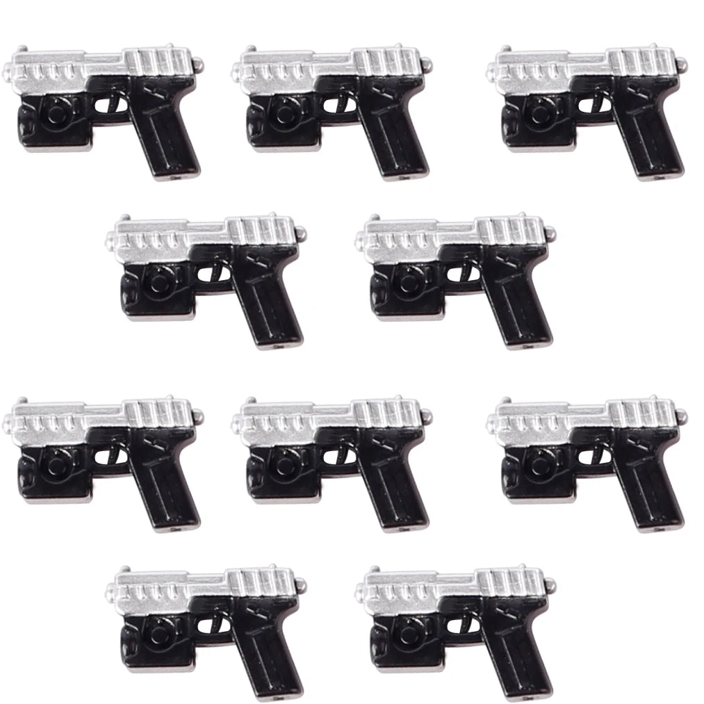 SWAT Soldier Accessories Building Block Set with Laptop and Weapons