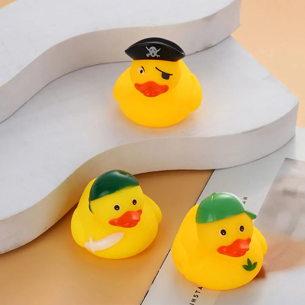 Classic Rubber Duck Bath Toy for Toddlers