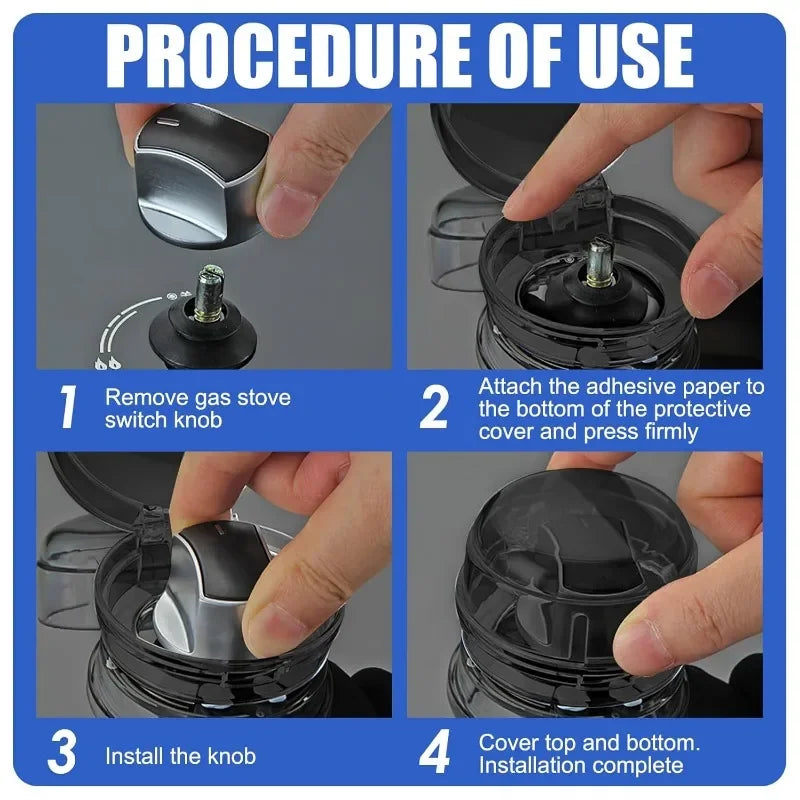 Child Safety Stove Knob Covers for Gas and Electric Ranges