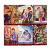 A collection of tarot oracle cards featuring various illustrations and imagery.