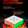 QiYi Warrior M 3x3 Magnetic Speed Cube – Professional Puzzle for Kids & Adults