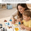 Montessori Wooden Spelling Game with Letter Matching Cards