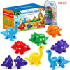 Dinosaur Letter & Number Matching Game for Early Learning