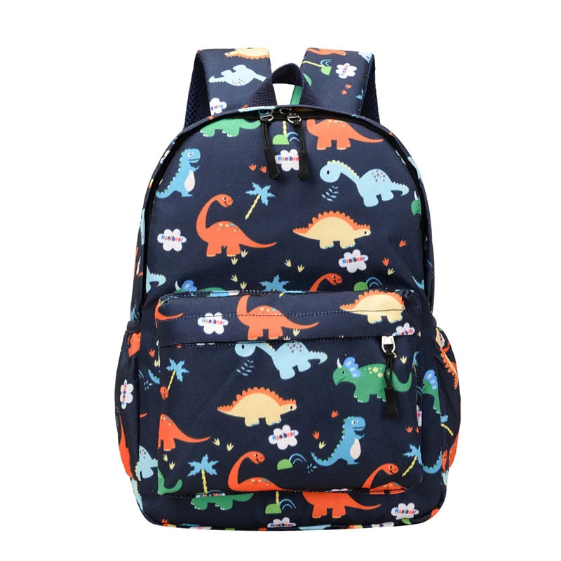 Dinosaur Print Kids Backpack for Kindergarten & School