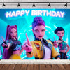 K-Pop Theme Party Backdrop for Birthday Celebrations