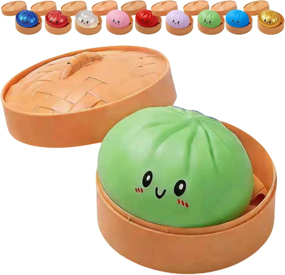 Glitter Dumpling Squishy Stress Relief Toy