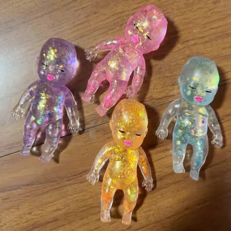 Glitter Squishy Fidget Toy – Slow-Rising Stress Relief Decor