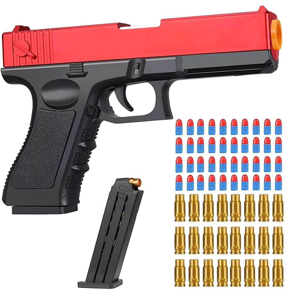 Foam Dart Blaster Toy Gun with Soft Bullets