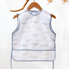 Waterproof Baby Full-Coverage Feeding Bib with Long Sleeves