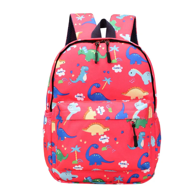 Dinosaur Print Kids Backpack for Kindergarten & School