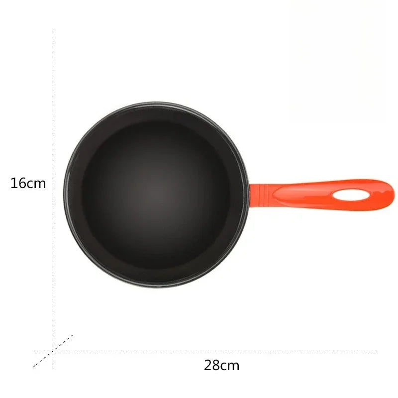 Kids Pretend Play Cooking Pan Set with Food Toys