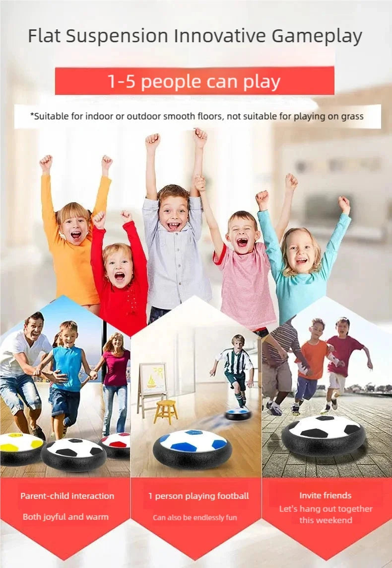 Floating Soccer Ball Toy with Air Cushion – Levitating Foam Football for Kids