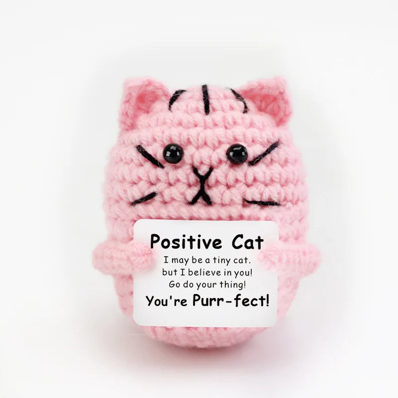 Handmade Crochet Emotional Support Animal Decor