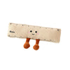 Cartoon Stationery Plush Pillow Set – Soft Ruler, Pencil & Notebook Pillows for Kids