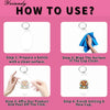 Instructions for using Easter Highland Cattle UV DTF Transfer Stickers to make a new cup.
