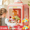 Mini Claw Machine Toy with Lights and Music for Kids