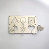 Montessori DIY Busy Board Accessory Kit for Toddlers