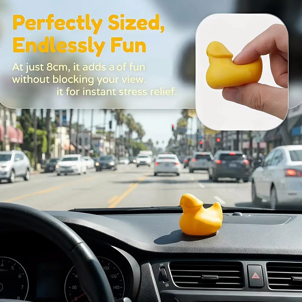 Funny Duck Prank Figurine for Desk Decor