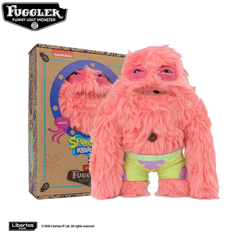 Fuggler SpongeBob SquarePants Inspired Plush Toy - Soft Ugly Monster Doll