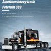 Realistic Die-Cast Peterbilt 389 Truck with Sound & Light