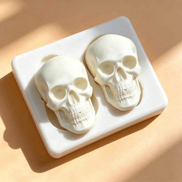 Skull Silicone Cake Mold for Halloween Baking and Sugarcraft