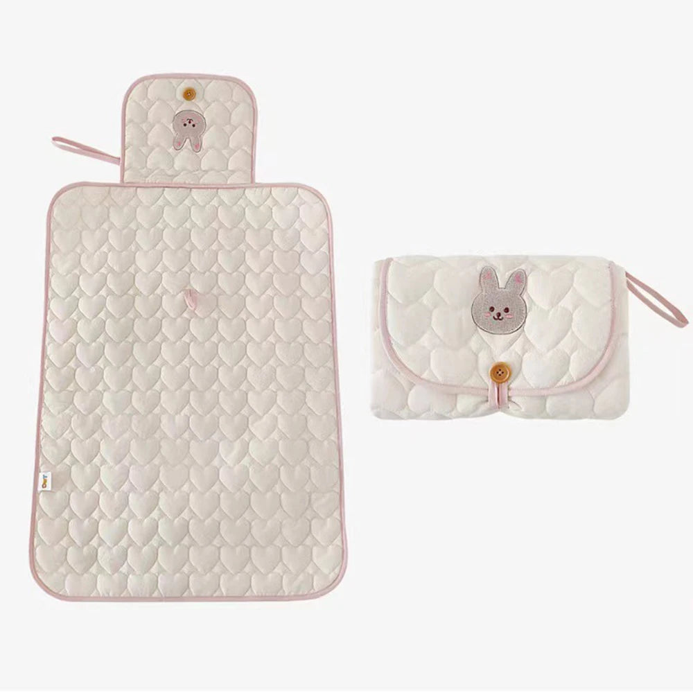 Foldable Waterproof Diaper Changing Pad for Babies