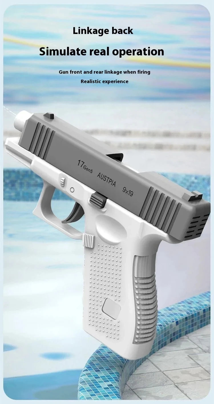 Rechargeable Electric Water Gun with Dual Firing Modes