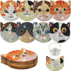 DIY Diamond Art Coaster Set for Christmas & More