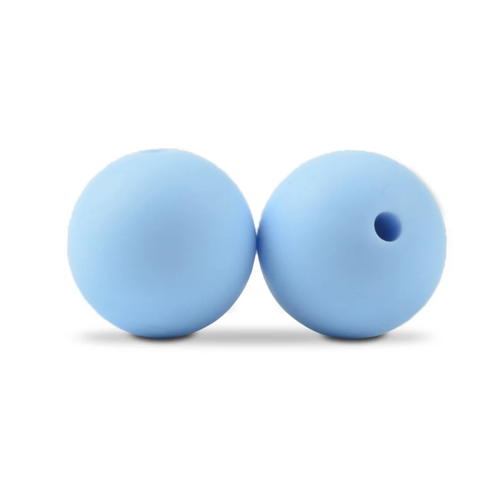 Food-Grade Silicone Beads for Jewelry Making (50-Pack)