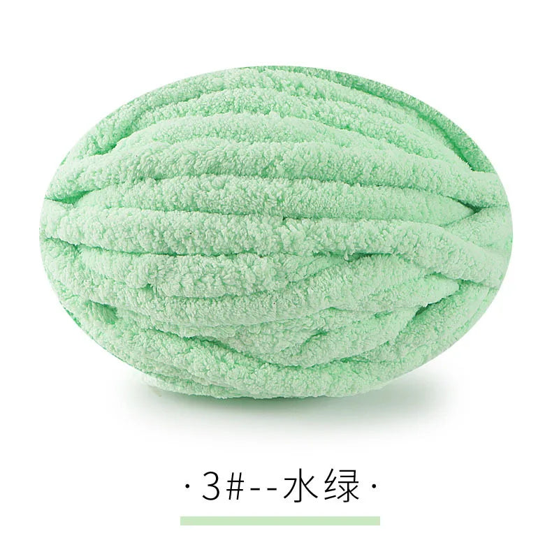 Chunky Chenille Yarn for Knitting and Crochet