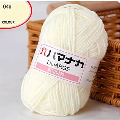 Milk Cotton Chenille Yarn for Soft Baby Knitting & Crochet