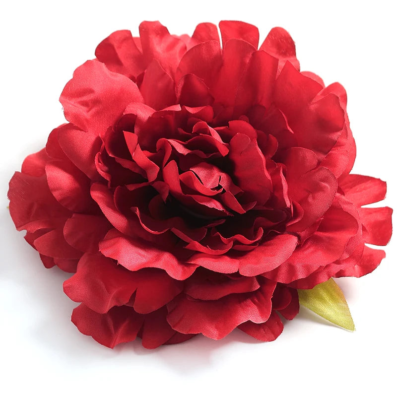 Silk Peony Artificial Flower Heads for Crafts and Home Decor