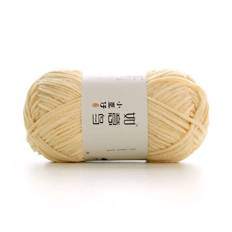 Soft Chenille Yarn for Crochet and Knitting