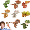 Finger-Biting Dinosaur Toy with Movable Joints
