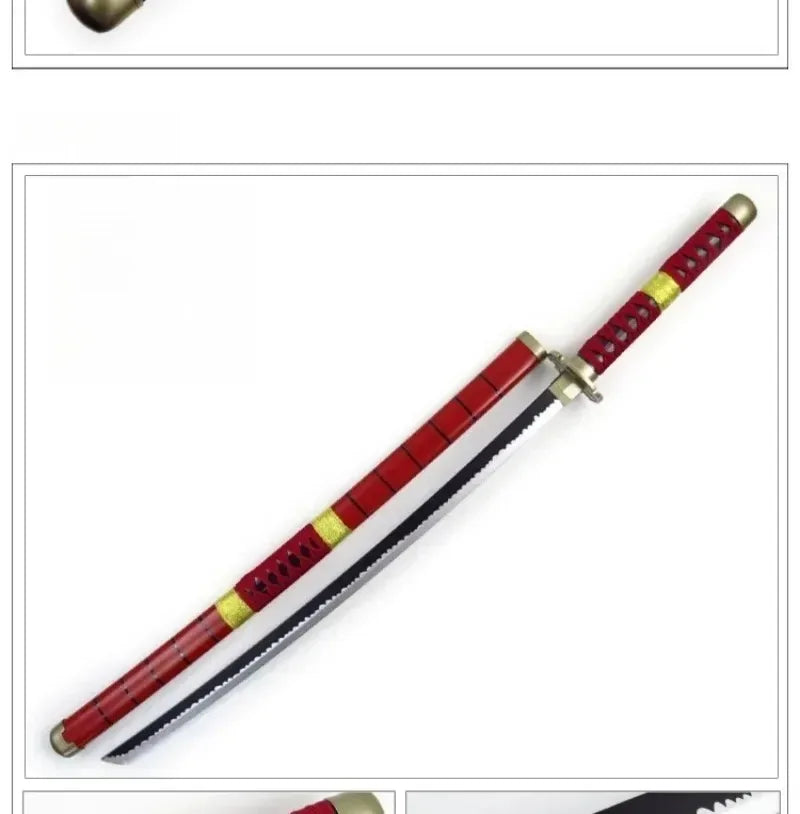 Roronoa Zoro Katana Cosplay Sword – 41-Inch Anime Replica