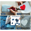 Iron-On Denim Patches for Jeans Repair & DIY Crafts