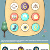 A beige phone toy with 12 buttons for different functions, including nursery rhymes, music, and sound effects.