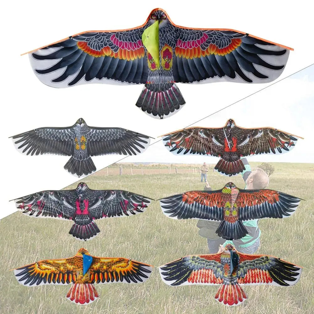 Eagle Pattern Kite with 30m Line – Easy-Fly Outdoor Toy for Kids