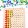Wooden Multiplication Table Math Learning Toy for Kids