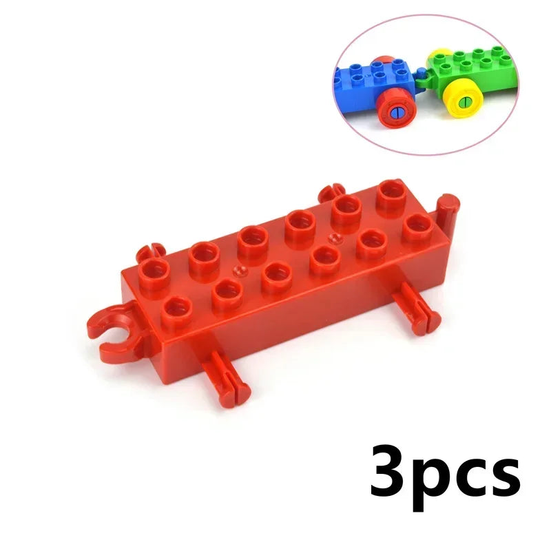 Large Building Blocks Traffic Series Vehicles Set