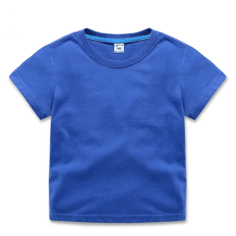 Kids Cotton T-Shirts for Boys & Girls – Soft, Breathable, Everyday Comfort