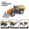 Diecast Engineering Vehicle Set for Kids - 4-Piece Construction Toy Collection